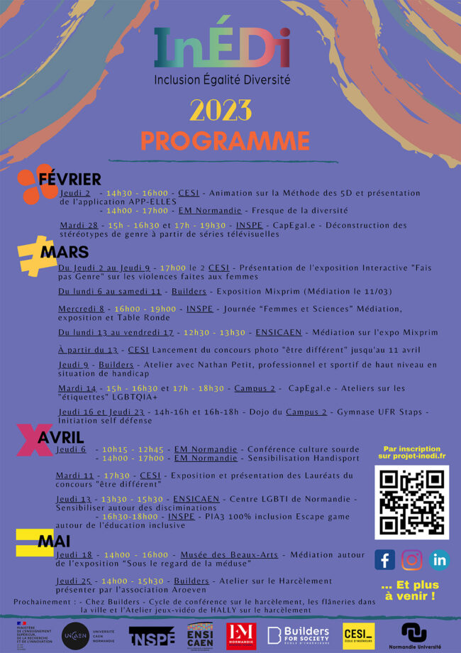 InÉDi - Programme 2023